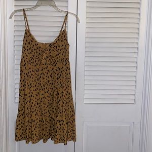 Francesca’s cheetah mini dress